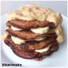 Karimas Chokoladeproteinpandekager med peanutbutter sauce