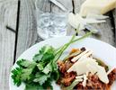 Gryde med okse og aubergine - Low FODMAP