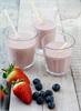 Luksus jordbærmilkshake