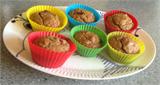 Jordbær-kanelMuffins m banan -Low FODMAP